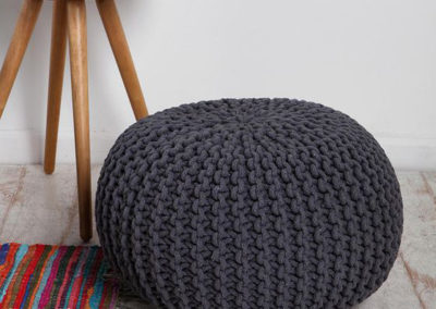 POUF CROCHET